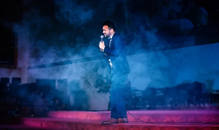 Miguel Asenjo junto a Chile Gospel en concierto, Concepción 2019